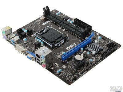 Лот: 7295030. Фото: 1. MSI H81M-P33 новая. Материнские платы
