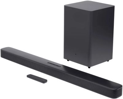 Лот: 16851387. Фото: 1. Саундбар JBL Bar 2.1 Deep Bass... Домашние кинотеатры