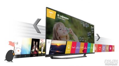 Лот: 8648057. Фото: 1. 4K Телевизор LG 55UF771V. Телевизоры
