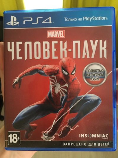 Лот: 15278291. Фото: 1. Spider man/Человек паук PS4. Игры для консолей