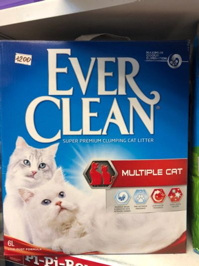 Лот: 13021075. Фото: 1. Наполнитель Ever Clean Multiple... Миски, лотки, наполнители