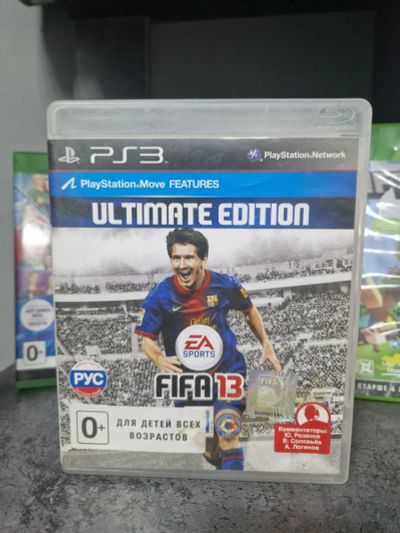 Лот: 25778157. Фото: 1. Игра FIFA 13 PS3 Ultimate Edition... Игровые приставки, консоли