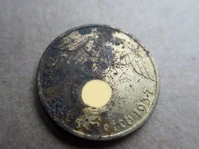 Лот: 16242235. Фото: 1. Германия 3 рейх 5 рейхспфеннигов... Германия и Австрия