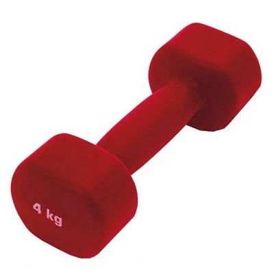 Лот: 23515651. Фото: 1. Гантель неопреновая 4кг Sport... Гантели