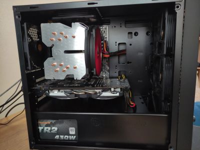 Лот: 22182093. Фото: 1. Компьютер r5 2600x/gtx1070/16... Компьютеры в сборе