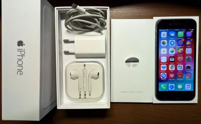 Лот: 13038050. Фото: 1. Айфон 6 16 Гб Iphone 6 Space Gray... Смартфоны
