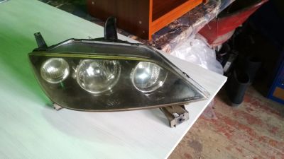 Лот: 13362159. Фото: 1. Фара Mazda Demio Мазда Демио кузов... Запчасти