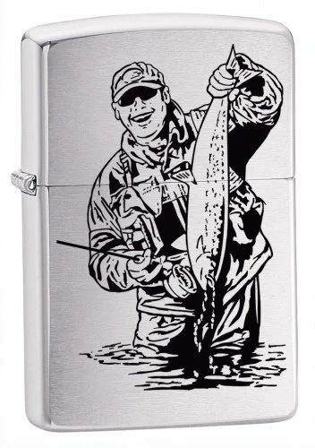 Лот: 17221572. Фото: 1. Зажигалки ЗИППО ZIPPO 200 FiSHeRman... Зажигалки, спички, пепельницы