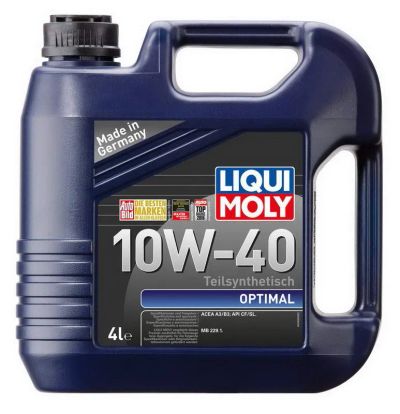 Лот: 20068569. Фото: 1. LIQUI MOLY Optimal 10w40 SL/CF... Масла, жидкости