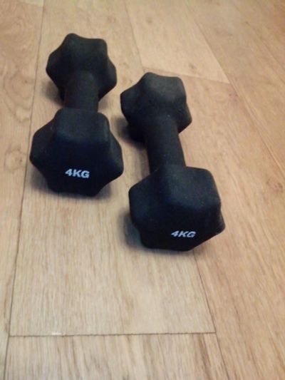 Лот: 6889879. Фото: 1. Гантели с неопреновым покрытием... Гантели