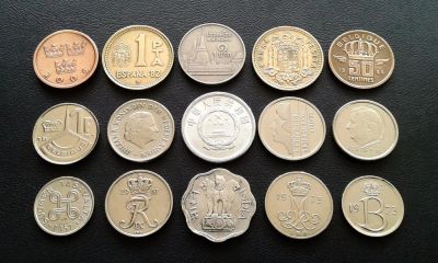Лот: 8747652. Фото: 1. 15 монет Мира - одним лотом... Азия