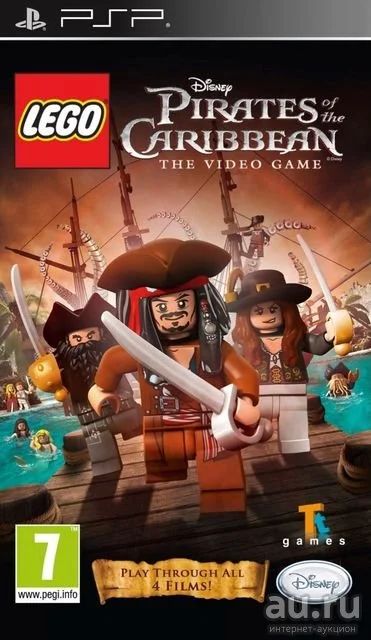 Лот: 14070898. Фото: 1. Lego Pirates of the Caribbean... Игры для консолей