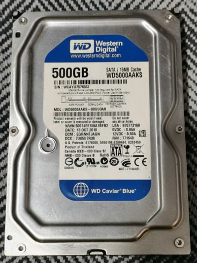 Лот: 18077233. Фото: 1. Жесткий диск Western Digital -... Жёсткие диски (HDD)