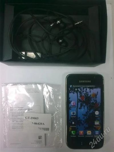 Лот: 1864645. Фото: 1. SAMSUNG GALAXY S (GT-I9003 4gb... Смартфоны