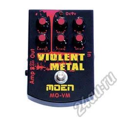 Лот: 5954781. Фото: 1. MOEN MO-VM Violent Metal. Гитарные эффекты и комбоусилители