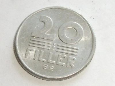 Лот: 7755567. Фото: 1. Монета 20 филлер филер Венгрия... Европа