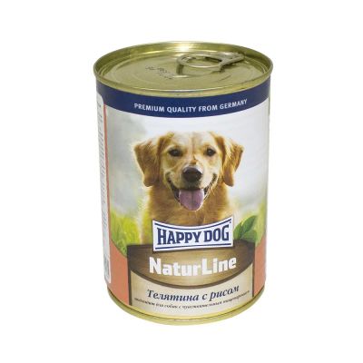 Лот: 10400200. Фото: 1. корм Happy Dog Телятина/рис Для... Корма