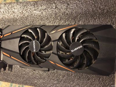 Лот: 14719845. Фото: 1. gigabyte gtx 1060 6gb g1 gaming. Видеокарты