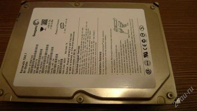 Лот: 2310584. Фото: 1. HDD 80 Gb SATA150 Seagate Barracuda... Жёсткие диски (HDD)