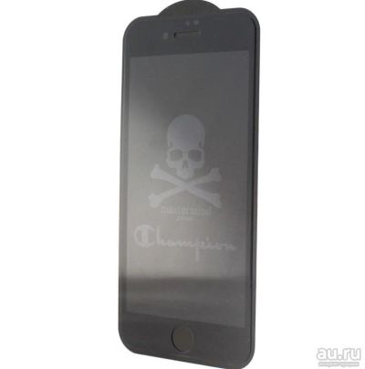 Лот: 16622186. Фото: 1. защитное стекло с надписью iphone... Дисплеи, дисплейные модули, тачскрины