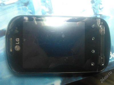 Лот: 2725776. Фото: 1. Lg optimus me(p350,pecan) Обмен... Смартфоны