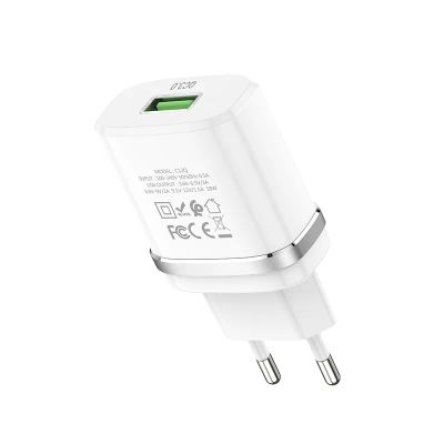 Лот: 24950392. Фото: 1. Зарядное_устройство - USB HOCO... Зарядные устройства, блоки питания, адаптеры сетевые для смартфонов