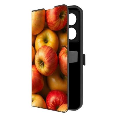 Лот: 25542739. Фото: 1. Чехол Krutoff Eco Book "Яблоки... Чехлы, бамперы