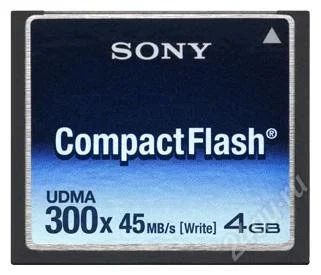 Лот: 91580. Фото: 1. Sony NCFD4G CF ультроскоростная... USB-флеш карты