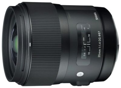 Лот: 8307179. Фото: 1. Sigma AF 35mm f/1.4 DG HSM Art... Объективы