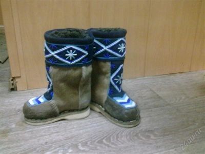 Лот: 1716752. Фото: 1. Унты детские. Другое (одежда, обувь, галантерея)
