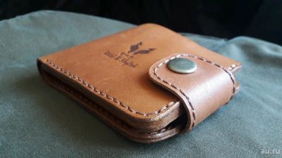 Лот: 13649772. Фото: 1. Кошелек портмоне бумажник из натуральной... Бумажники, кошельки, портмоне