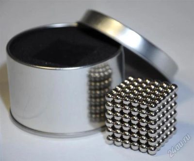 Лот: 876642. Фото: 1. неокуб! neocube silver серебристый... Сувенирные мелочи
