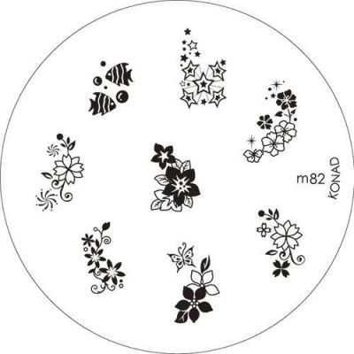 Лот: 7405104. Фото: 1. Диск KONAD m82 (стемпинг). Украшения, дизайн ногтей