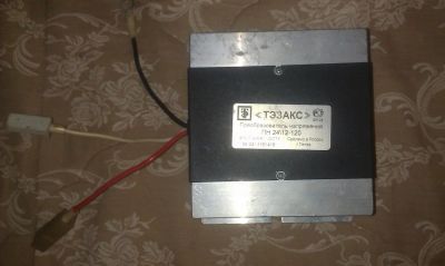 Лот: 5011566. Фото: 1. Инвертор +24/+12V 16A 120W сделано... Электроприборы для автомобиля