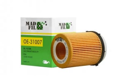 Лот: 19925052. Фото: 1. Фильтр масляный Madfil OE-31007. Расходные материалы