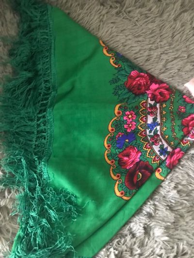 Лот: 25253173. Фото: 1. Шерстяной платок большой. Шарфы, платки