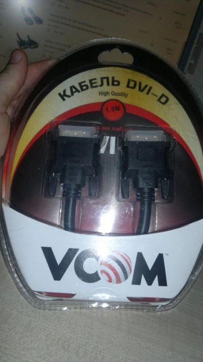 Лот: 5241158. Фото: 1. Кабель DVI-D 1.8M. Шлейфы, кабели, переходники