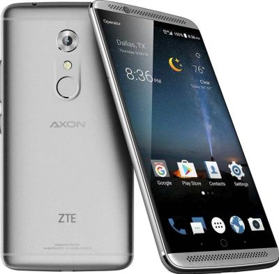 Лот: 10742568. Фото: 1. ZTE Axon 7 4/64GB cерый новый... Смартфоны
