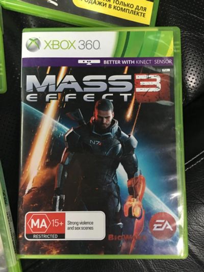 Лот: 7157397. Фото: 1. Игра на Xbox 360 Mass Effect 3... Игры для консолей
