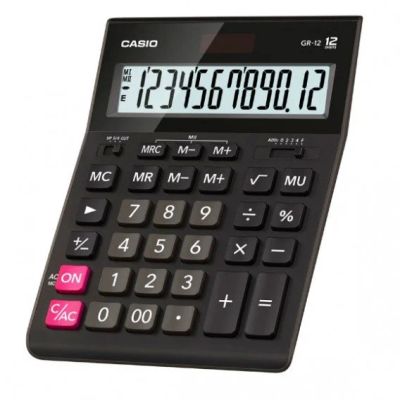 Лот: 17211762. Фото: 1. Калькулятор Casio GR-12 (12 разряд... Калькуляторы