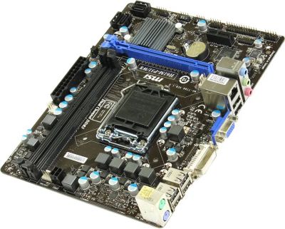 Лот: 6992237. Фото: 1. MSI H61M - P31 / W8 (OEM) LGA1155... Материнские платы