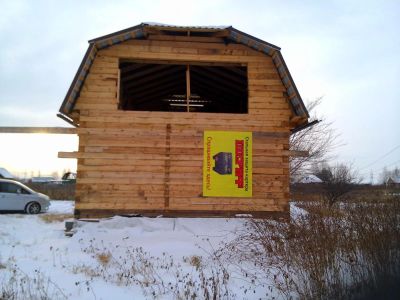 Лот: 4861220. Фото: 1. Продам строящийся дом из бруса... Дома