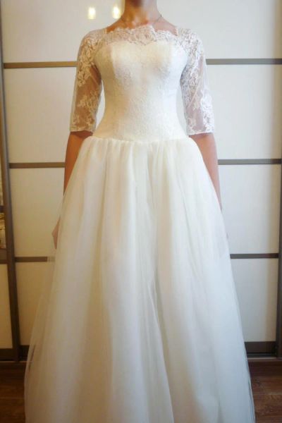 Лот: 6926570. Фото: 1. Свадебное платье НОВОЕ!!! размер... Свадебные платья