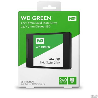 Лот: 15504484. Фото: 1. Накопитель SSD WD Green WDS240G2G0A... SSD-накопители