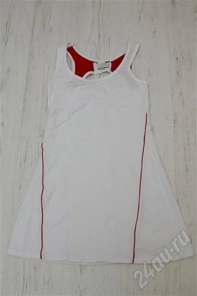 Лот: 685109. Фото: 1. Сарафан спортивный белый. Другое (спортивная одежда)