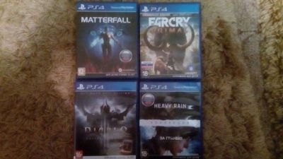 Лот: 10695957. Фото: 1. Продам игры для PlayStation 4... Игры для консолей
