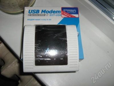 Лот: 216019. Фото: 1. usb модем acorp sprinter@56k. Проводные модемы