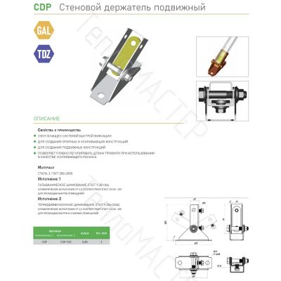 Лот: 24851835. Фото: 1. УМС Стеновой держатель подвижный. Другое (инструмент и расходные)
