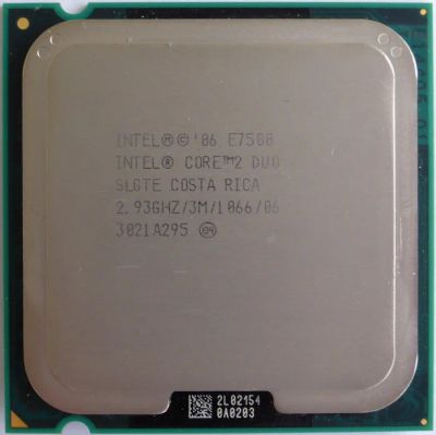 Лот: 6144886. Фото: 1. Процессор Intel Core 2 Duo CPU... Процессоры