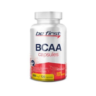 Лот: 13903188. Фото: 1. BCAA Capsules от Be First 120... Спортивное питание, витамины